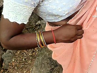 Getting it from behind in the jungle with a sexy ass and big tits