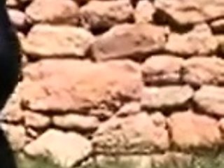 Amateur Outdoor Brunette Masturbates