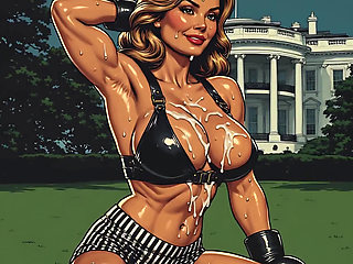 Incredibly Fit Boxing Babes Art