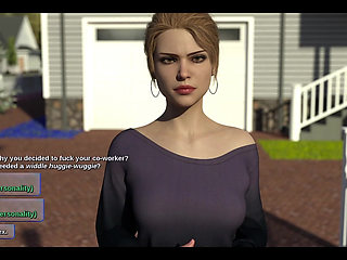 Race of Life - She Saw Me in My Car and Starting Touching Her Nipples