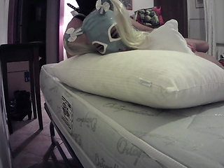 Laura is tied up on stunning silver heels, 15 minutes throat fucked and pussy fucked