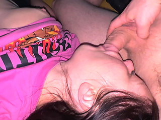 Stepaunty Enjoys a Big Dick and Gets Hot Cum on Her Face