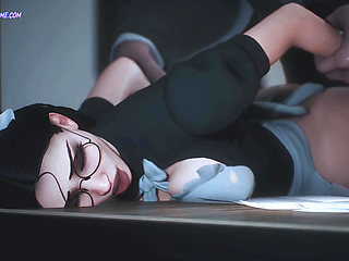 Shy Teen Made Gets Punished And Fucked Hard By Her Boss ( 3D Realistic Uncensored )