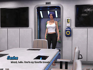 Stranded in Space - Planning on Fucking Hot Blue Haired MILF