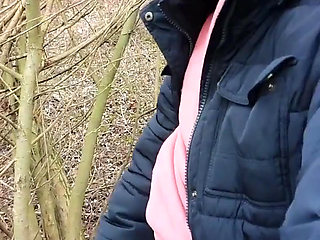 Twink Cums on a Chair Used for Fuck at Cruising Area