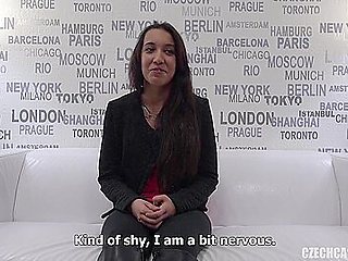 Oiled Babe At Casting