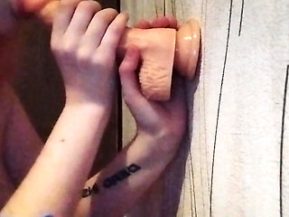 A Shy Girl Is Sucking a Cock, Do You Like the Way I'm Doing It?