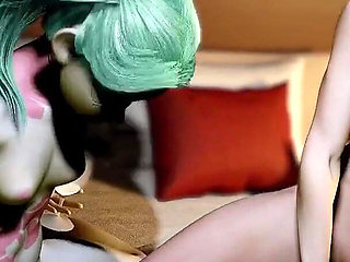 Threesome with Rebecca and Lucy in POV - Cyberpunk Edgerunners