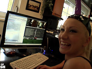 Busty Babe Squirts While Fucking Her Pussy with Toys Before Fisting Deep Her Girlfriend