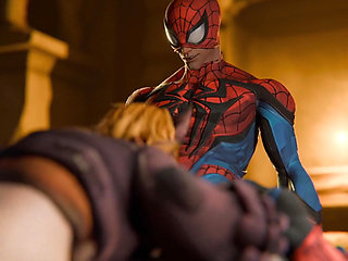 Squirrel Girl x Spiderman (Cartoon XXX Uncensored)