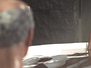 A Wife and Stepmother Awam main Edition #19b, Washing Old Gents