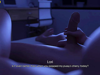 My Pleasure 38 - Lori's Good Night Handjob to Julian