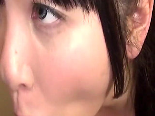 Nippon Pussies Scene - 1 Beautiful Japanese Woman in Lingerie Enjoys Blowjob and Facial