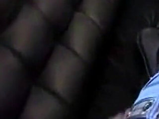 Vixen Hogtied Ballgagged on the Couch