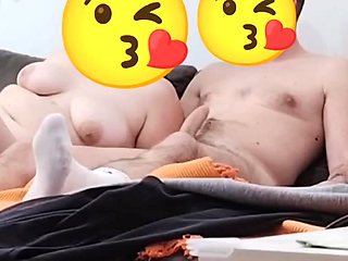 Chubby White Girl Sucking Cock
