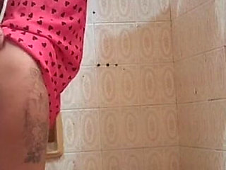 My Stepdad Sneaked Into the Bathroom to Fuck Me 100% Anal