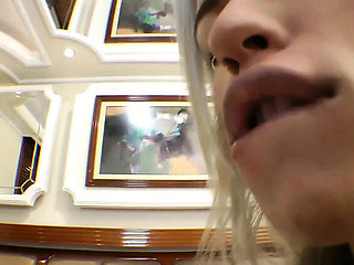 Lesbian Domination Kissing - Hot Blonde & Brunette Girls with Big Tits