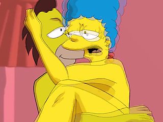 Hot animated colombian parody movie with wild cartoon antics