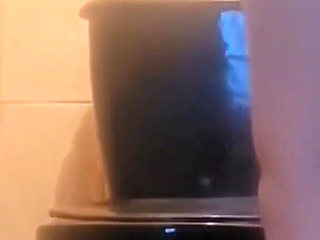 Home-grown Student! Butting in the Bathroom with My Classmate with the Pe Uniform on!