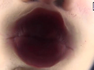 Silk Tongue Glides Slow with Glossy Lips Dripping Pure Temptation - Clip3