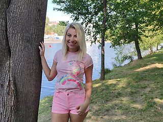 Horny 18 Year Old Lilly Wants a Third Cumshot