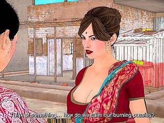 Stepson gets frisky with step-auntie after licking a special capsule