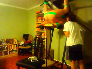 Duck tapped balls stretched & dick sucked  TOMWOODS2020