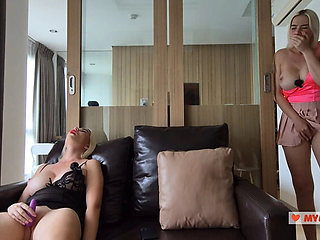 Mycandyalice & Step Sister Fingering & Cumming Together - Big Tits Blonde Ukrainian Amateur Lesbians