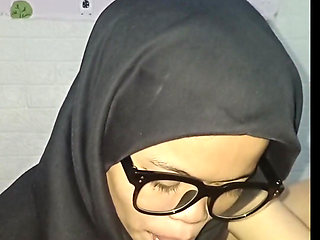 Hijab Girl with a Sports Teacher