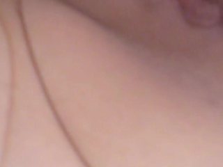 Plump Girlfriend Plays in Front of Nylonjungr in Tights [masturbation]