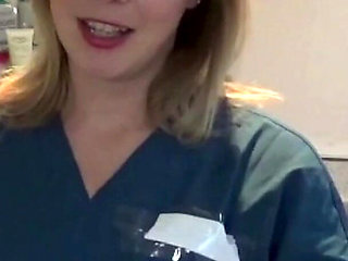 Latex Glove JOI in the Dental Chair Naughty Nurse POV