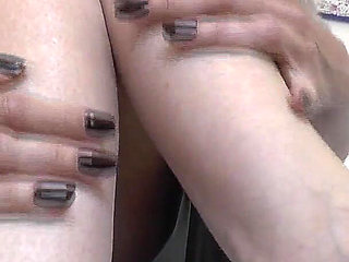 Dark Fingernails and Shiny Legs Part 2, Lady Victoria Valente