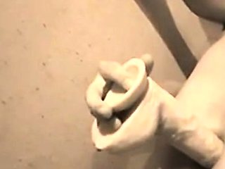 Twink Takes a Big Dildo Balls Deep