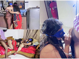 Desi Step Daughter Shruti Fucks Stepmom Nadiya Hardcore Threesome - Hindi Audio