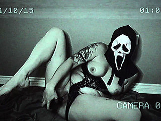Paranormal Faptivity Ghostface Spotted on Cam