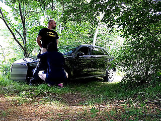 Sucking Coworker's Cock