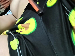 Having a Strong Orgasm Rubbing Into My Underwear