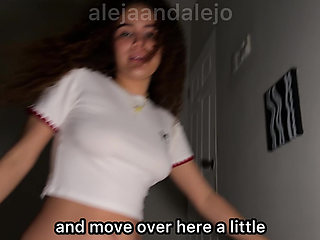 I seduced my stepbrother... and got his cumshot - GORGEOUS VENEZUELAN GIRL