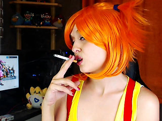 Misty Pokemon Sexy Smoking