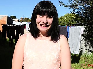 Hottest brunette solo webcam masturbation 2