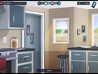 Summertime Saga Part 29 By DarkCookie - Stepsister knows how to ride a Huge Dick, Pussy Creampie