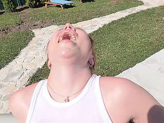 Kisankanna Pool Sex - Big Cock Fucks Tight Pussy & Facial Cumshot