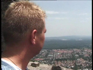 Young German Amateur Redhead Fucked in the Street and Cum on Her Ass