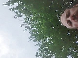 Blowjob by the River