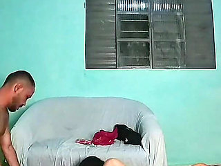 Two College Sluts Share a Cock in a Rio Favela