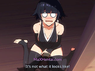 They get Caught and end up having a Threesome (Cartoon Anime)
