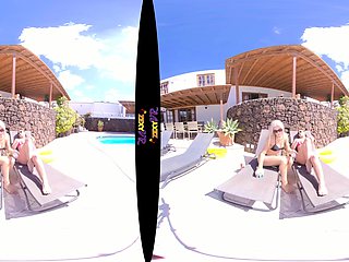 Blonde teens naughty public masturbation outdoors