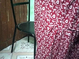 Three Aunty Hot Dress Wearing in My Bedroom