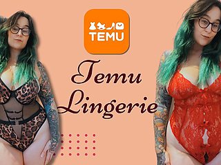 Halloween Temu Inspired Lingerie