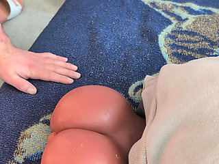 Hairy Daddy Rimming and Railing his Fuck Toy and Cums a Lot